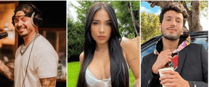 Influencer recuerda el día que J Balvin y Sebastián Yatra le robaron un beso