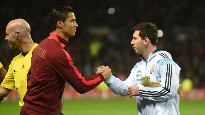 Cristiano, sobre los que prefieren a Messi: "A algunos les gustan rubias, a otros morenas"