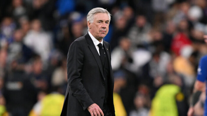 Carlo Ancelotti Real Madrid Chelsea UEFA Champions League 04122023