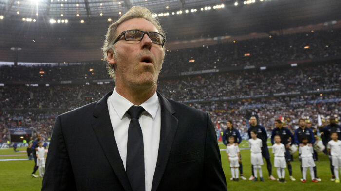 Laurent Blanc PSG v Olympique Marseille Coupe de France final 05212016