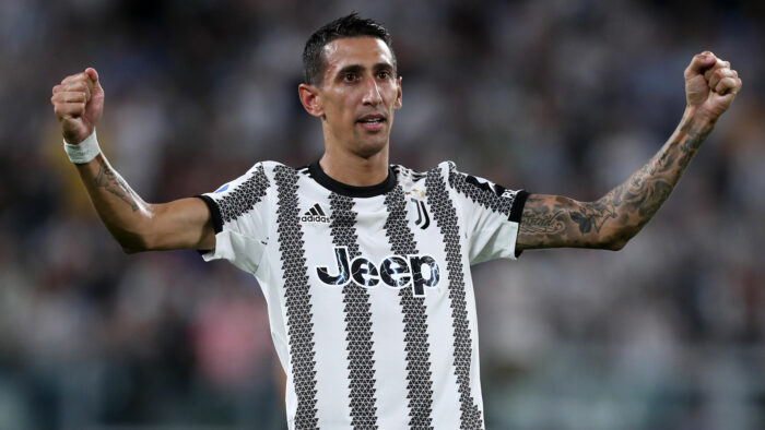 Angel Di Maria Juventus v Sassuolo Serie A 08152022
