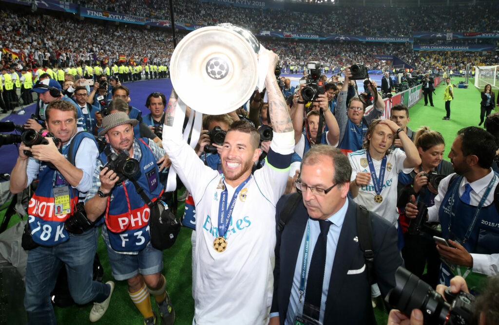 Serio Ramos won the Champions League four times at Real Madrid (Nick Potts/PA Archive)