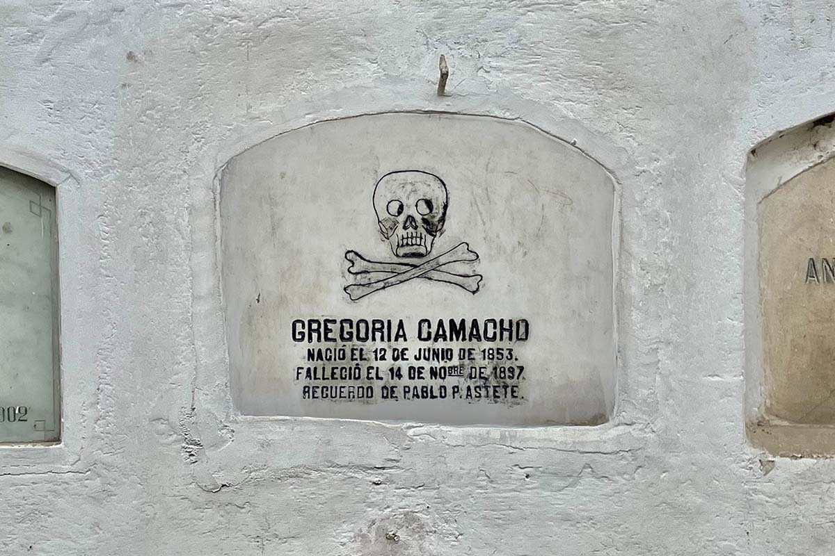 La bruja mala, Gregoria Camacho