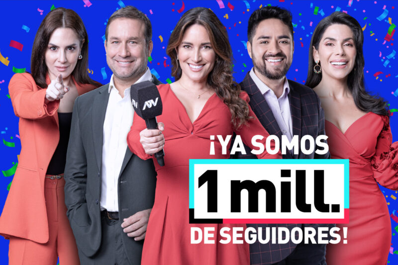 ATV Noticias TikTok 1 Millón de seguidores