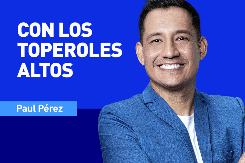 Paul Pérez. Con los Toperoles Altos