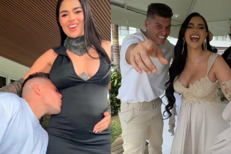Ignacio Baladán y 'la Segura' revelan el sexo de su bebé en baby shower con Lele Pons y Guaynaa - ATV