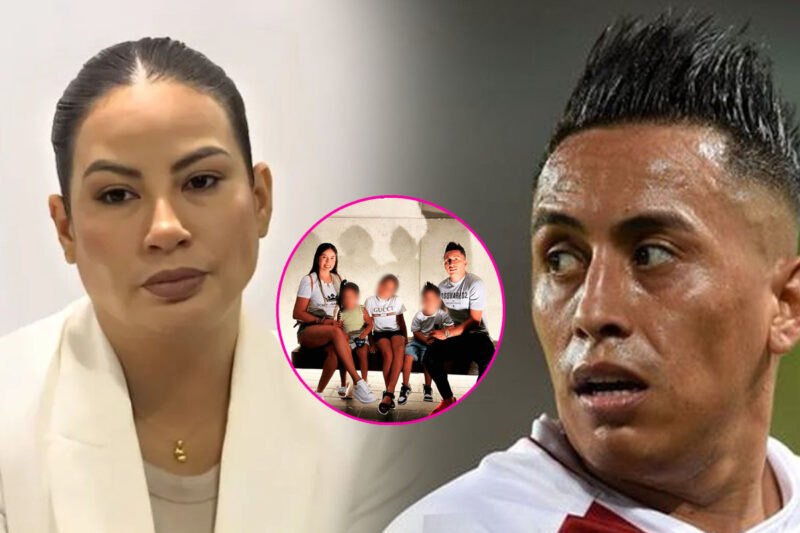 Pamela López dice que sus hijos no quieren ver a Christian Cueva