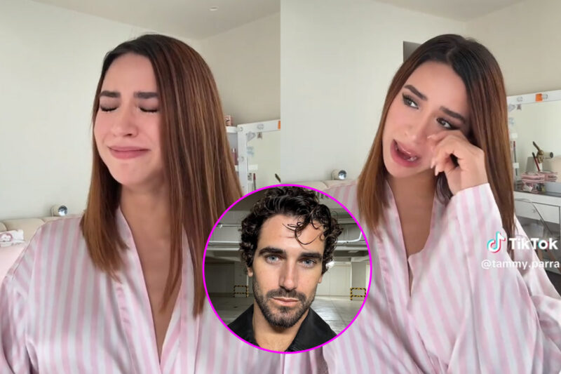 Tammy Parra aparece llorando tras anunciar su ruptura con Diego Rodríguez: “Espero y seas feliz ahora”