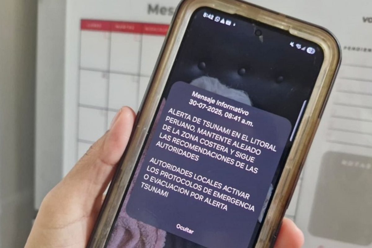 Mensajes informativos en nuestros celulares: �Es lo mismo una alerta que una alarma de tsunami? - ATV
