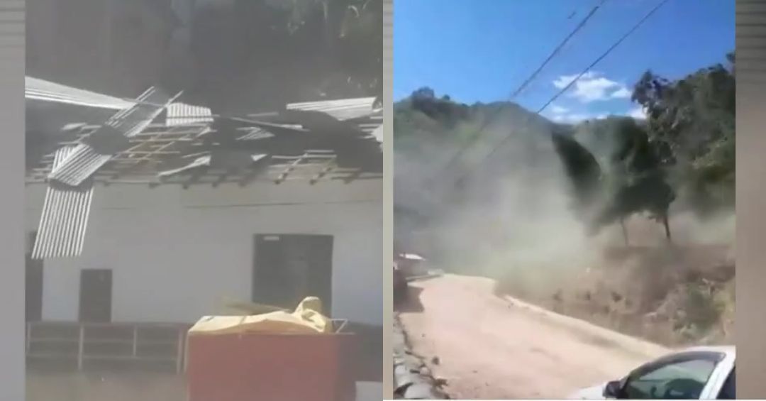 Fuertes vientos causan graves daños materiales en Piura