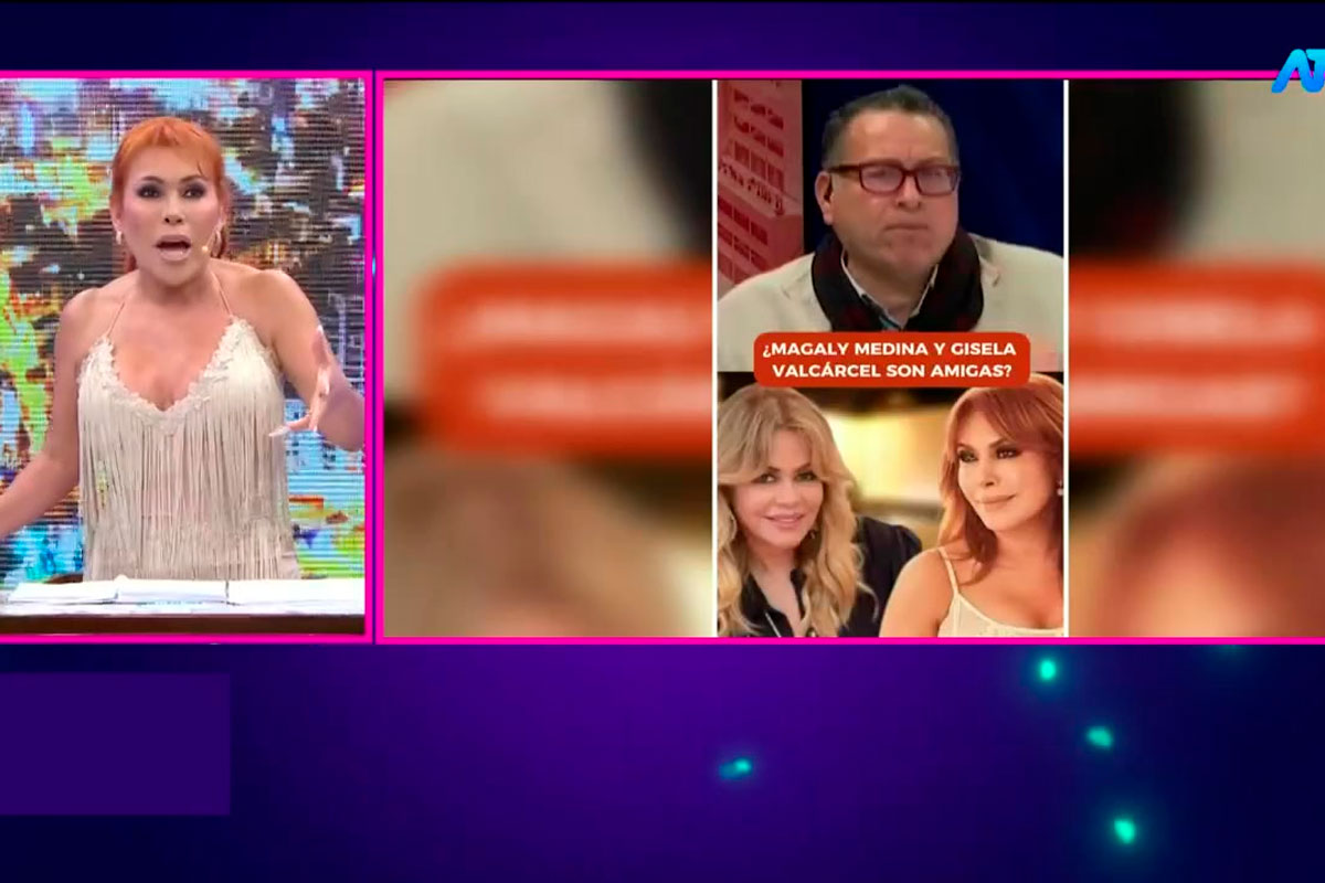 Butters afirma que Magaly y Gisela son amigas: “Habla este tipo de cosas para dar que hablar. Las encuestas ni lo mencionan”