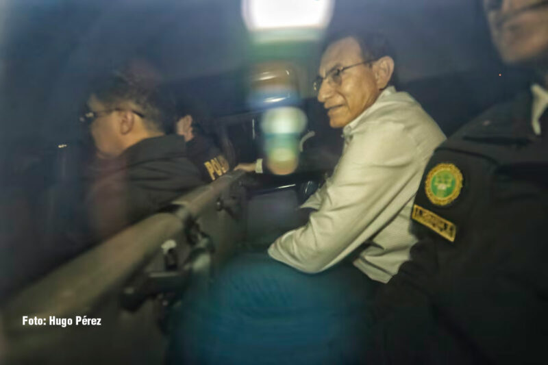 Martín Vizcarra es trasladado al penal Barbadillo para cumplir 5 meses de prisión preventiva - ATV