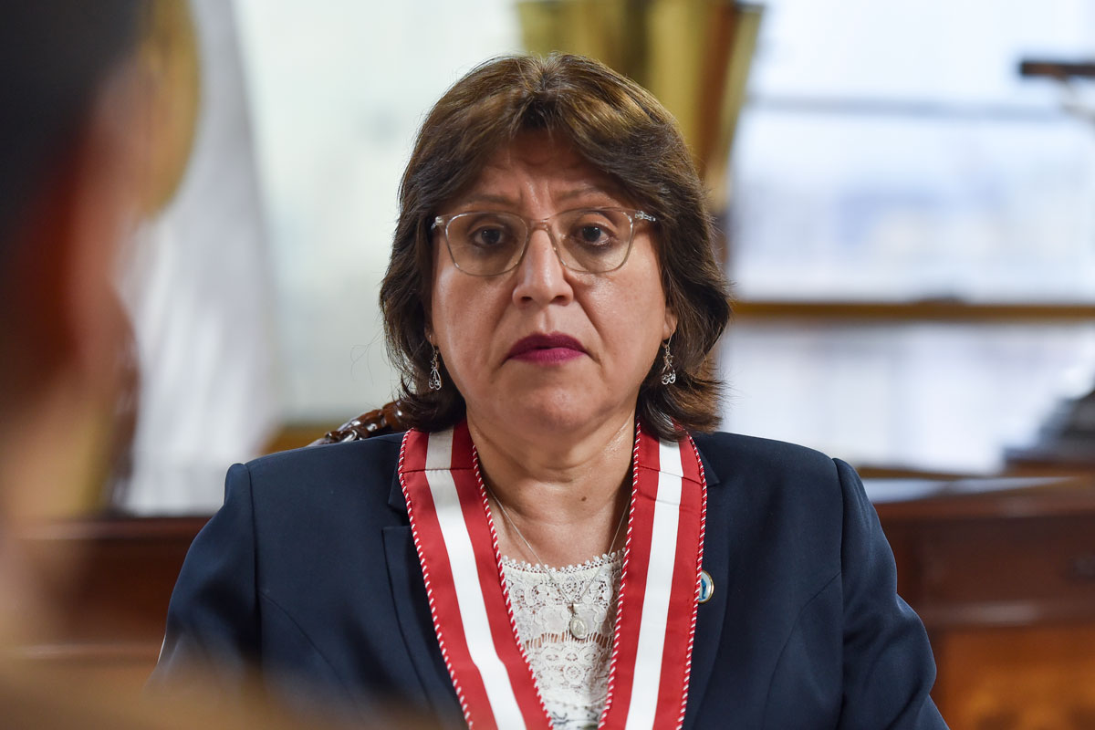 JNJ suspende temporalmente a la fiscal de la Nación, Delia Espinoza - ATV
