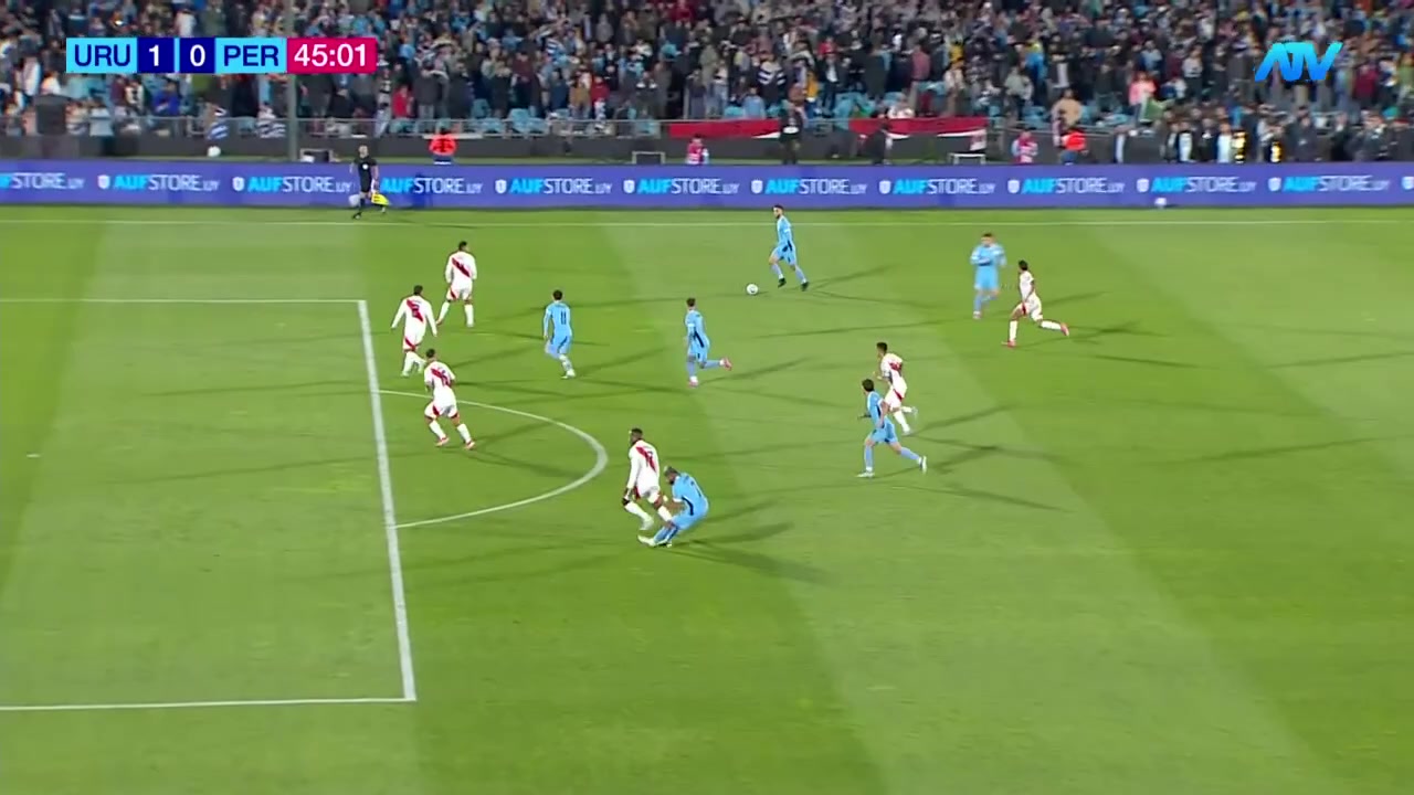 45' Juego detenido