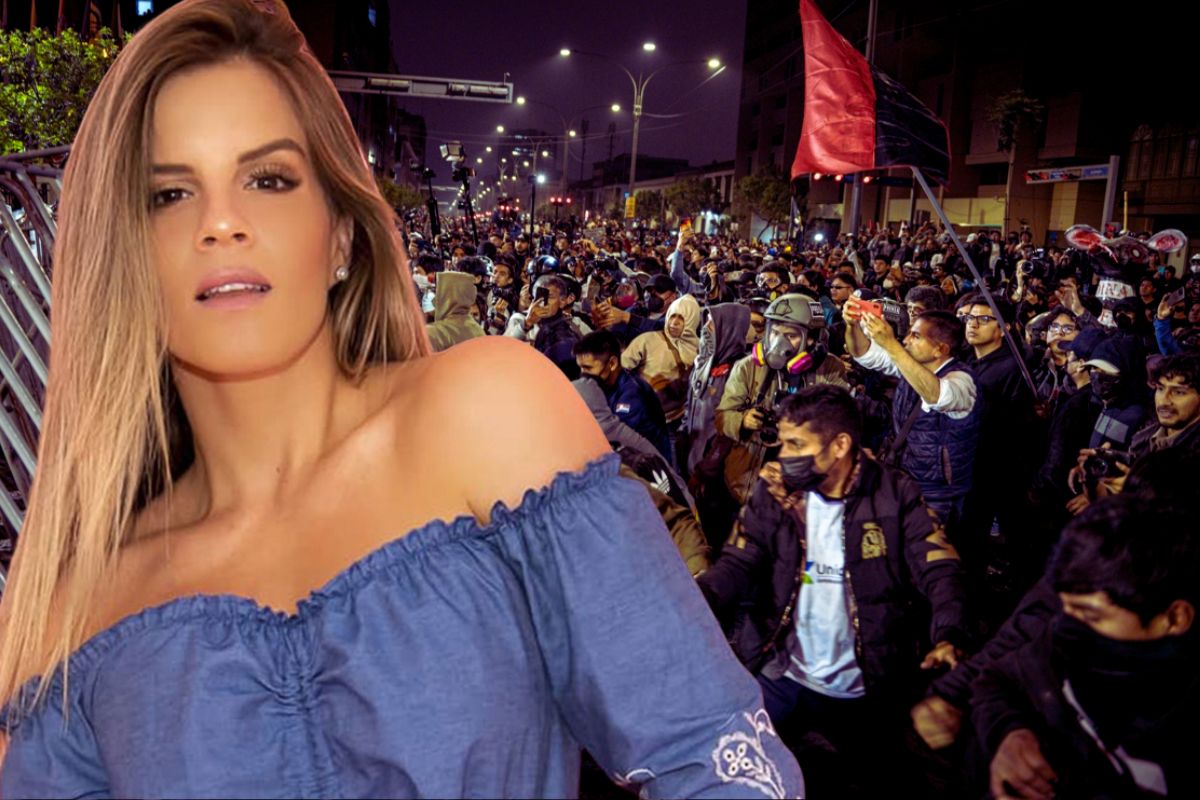 Alejandra Baigorria critica a manifestantes de la ‘Generación Z’ por actos violentos: “Eso es vandalismo”