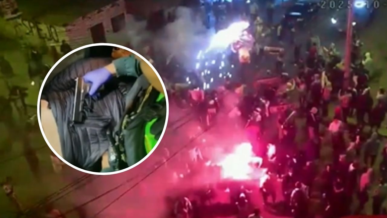Capturan a barrista con pistola en violento enfrentamiento en Independencia