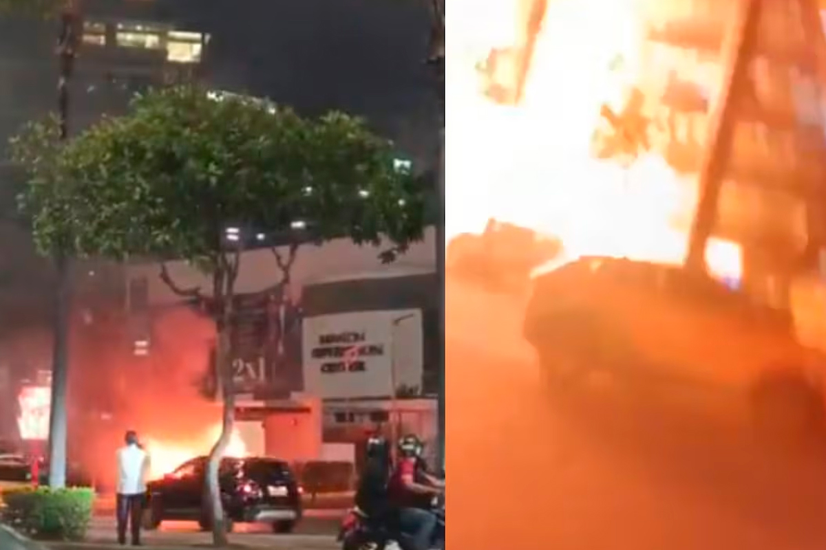 Atentado en Ecuador: Coche bomba explota cerca a un centro comercial dejando dos muertos y varios heridos