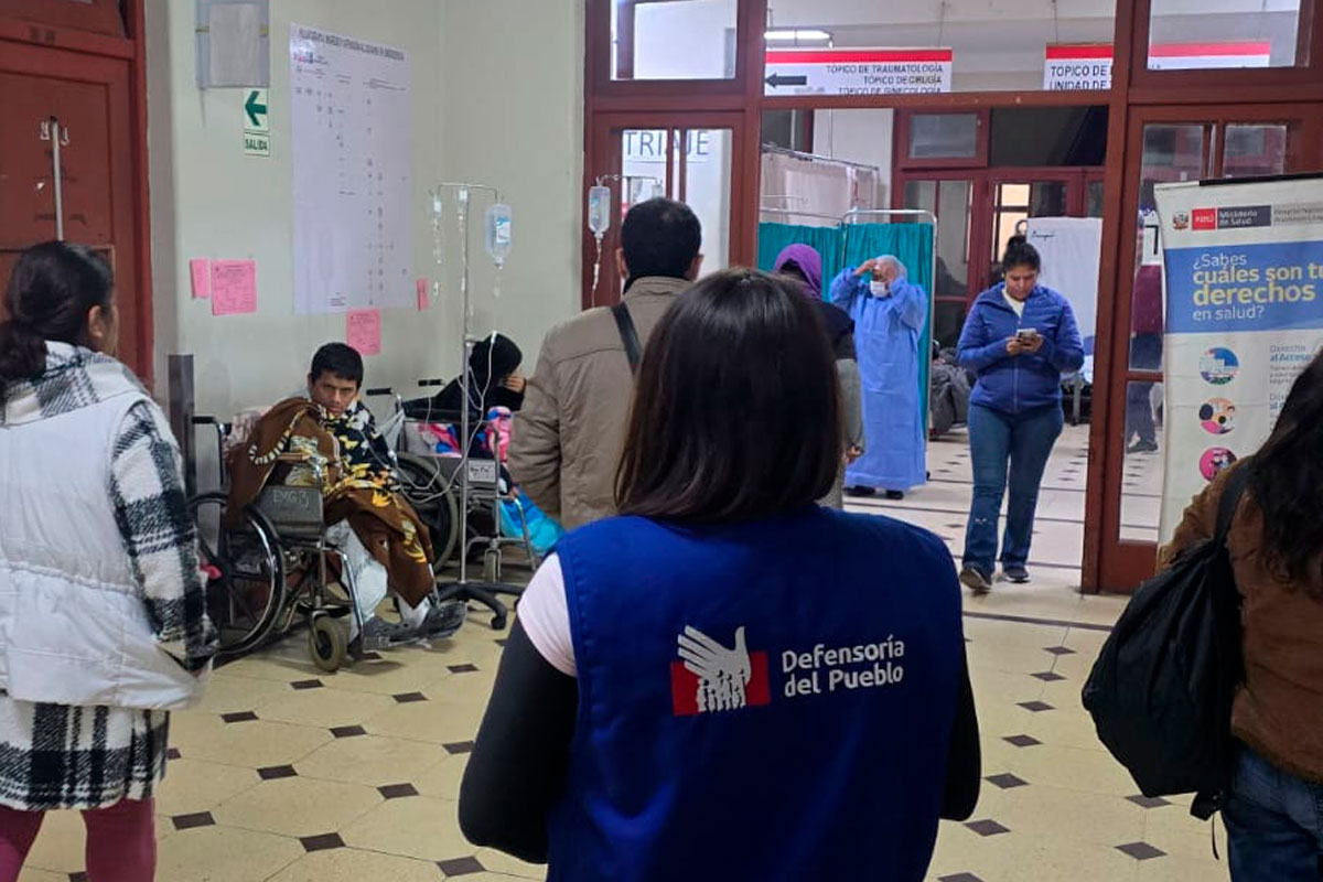 Defensoría del Pueblo: “Rechazamos enérgicamente todo tipo de violencia, venga de donde venga”