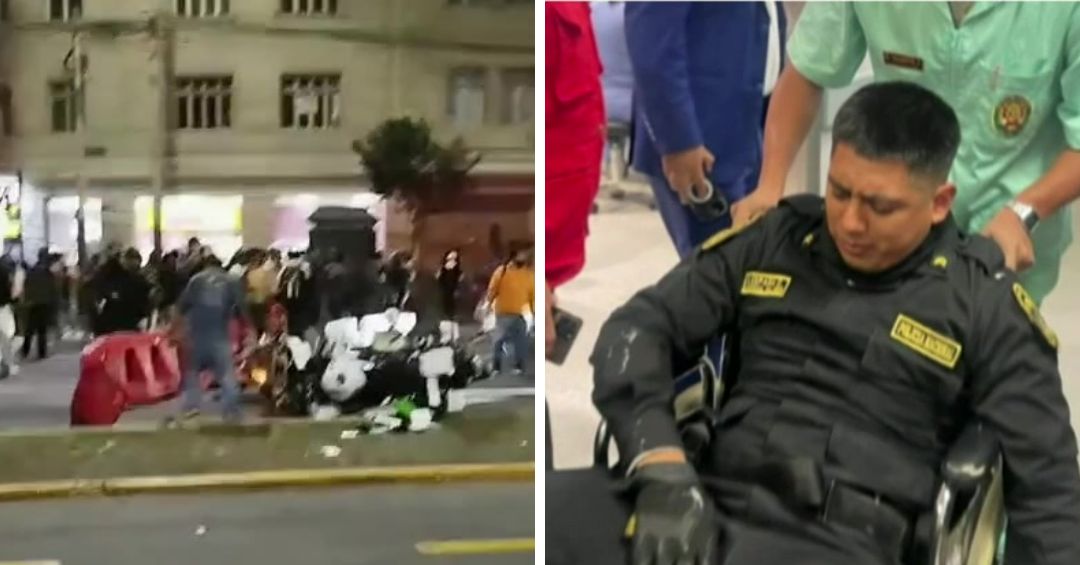 Director de la Voz del Policía: “Efectivos fueron carne de cañón sin equipamiento en la protesta”
