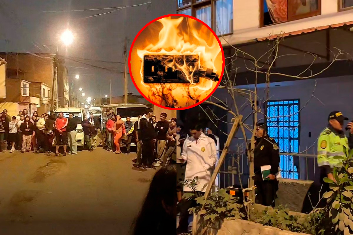 ¡Tragedia en VES! Escolar muere electrocutada mientras cargaba su celular