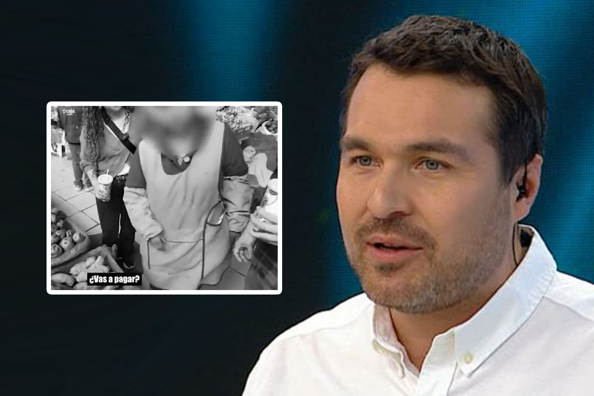 Giacomo Bocchio expone a vendedora que lo agredió en un mercado: “No tenía derecho a golpearme, podía cobrarme”