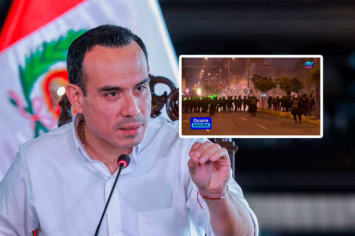 Presidente Jerí por la marcha: “No pretenderemos que un grupo reducido use la violencia como camino”