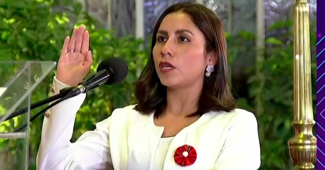 Lesly Shica Seguil juró como ministra de Desarrollo e Inclusión Social