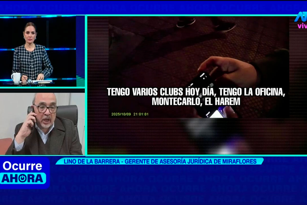 Lino de la Barrera afirma que Fiscalía y PNP no cumplen con luchar contra las drogas y prostitución en Miraflores: “Estamos solos en esta pelea”