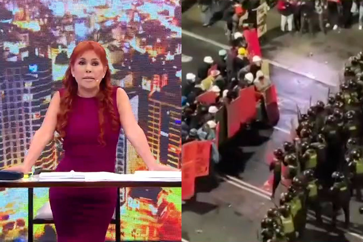 Magaly Medina sobre enfrentamientos en marcha de la ‘Generación Z’: “Con la violencia no se logra nada”