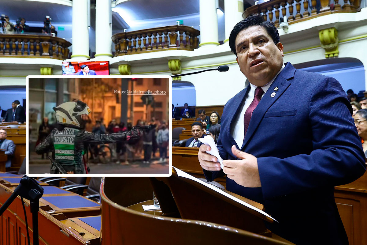 Ministro Tiburcio justificó a policías del Escuadrón Fénix que apuntaron a manifestantes: “Son mujeres que tienen que defenderse”