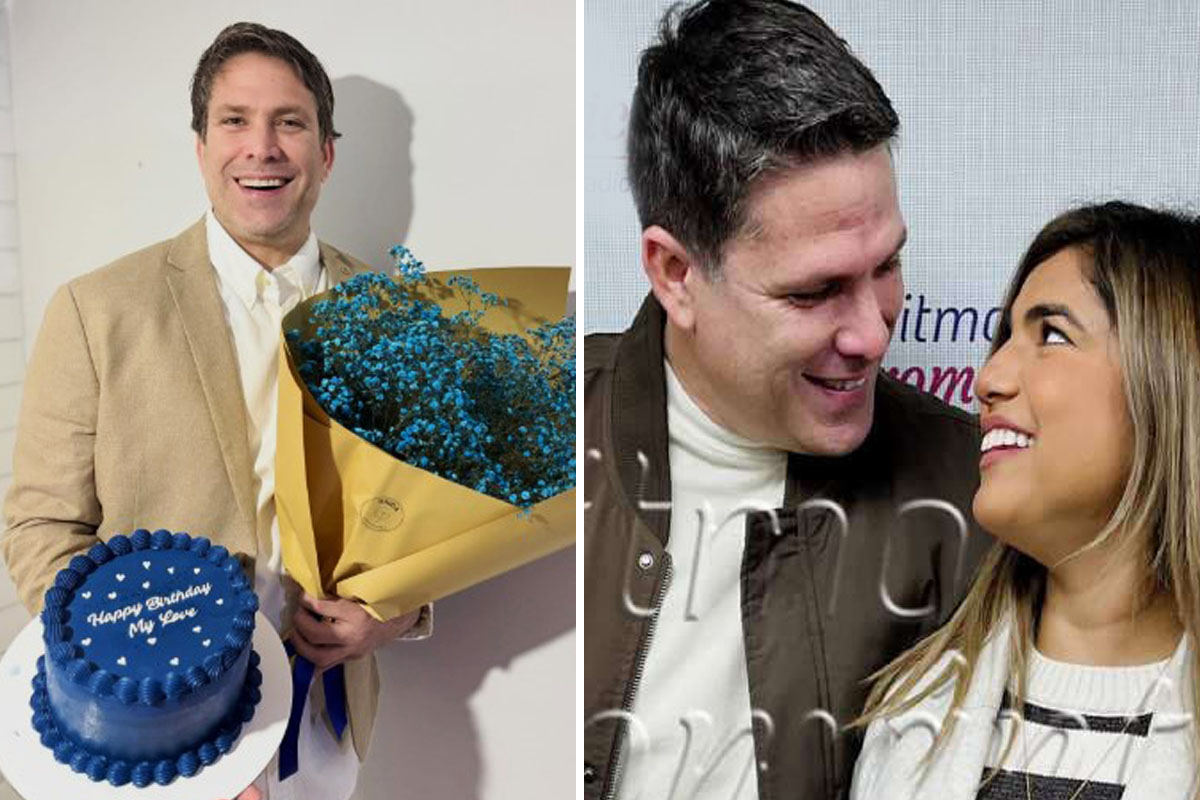 Susana Alvarado festeja el cumpleaños de Paco Bazán ¡Y lo presume en redes tocándole el totó!