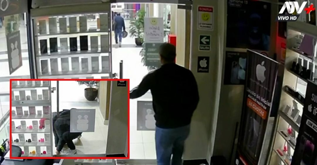 Delincuentes roban S/67,000 mil en iPhones de galería en Gamarra