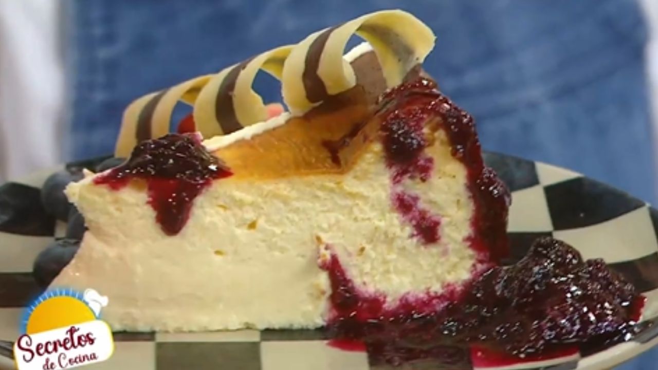 ‘Secretos de cocina’: Sandra Plevisani y su receta para preparar una torta vasca de queso