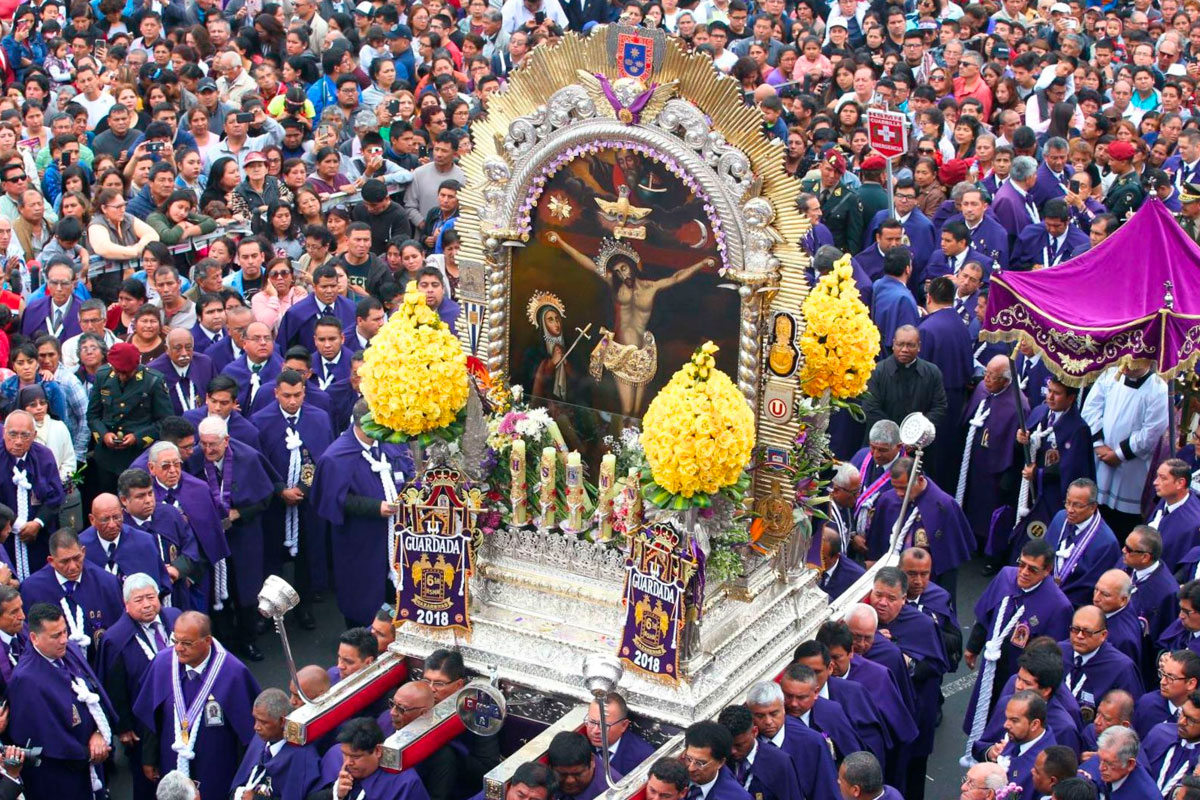 Señor de los Milagros realizará su segundo salida este sábado 18: Estas son las calles que recorrerá la sagrada imagen