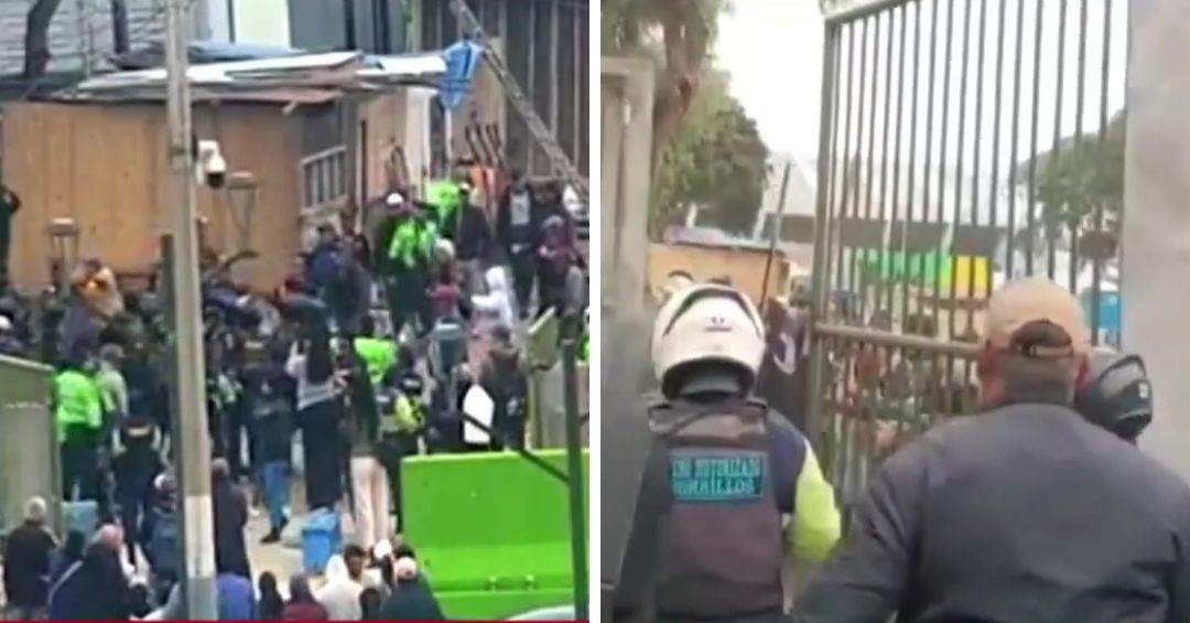 Chorrillos: Serenos son atacados a pedradas por querer recuperar zona invadida