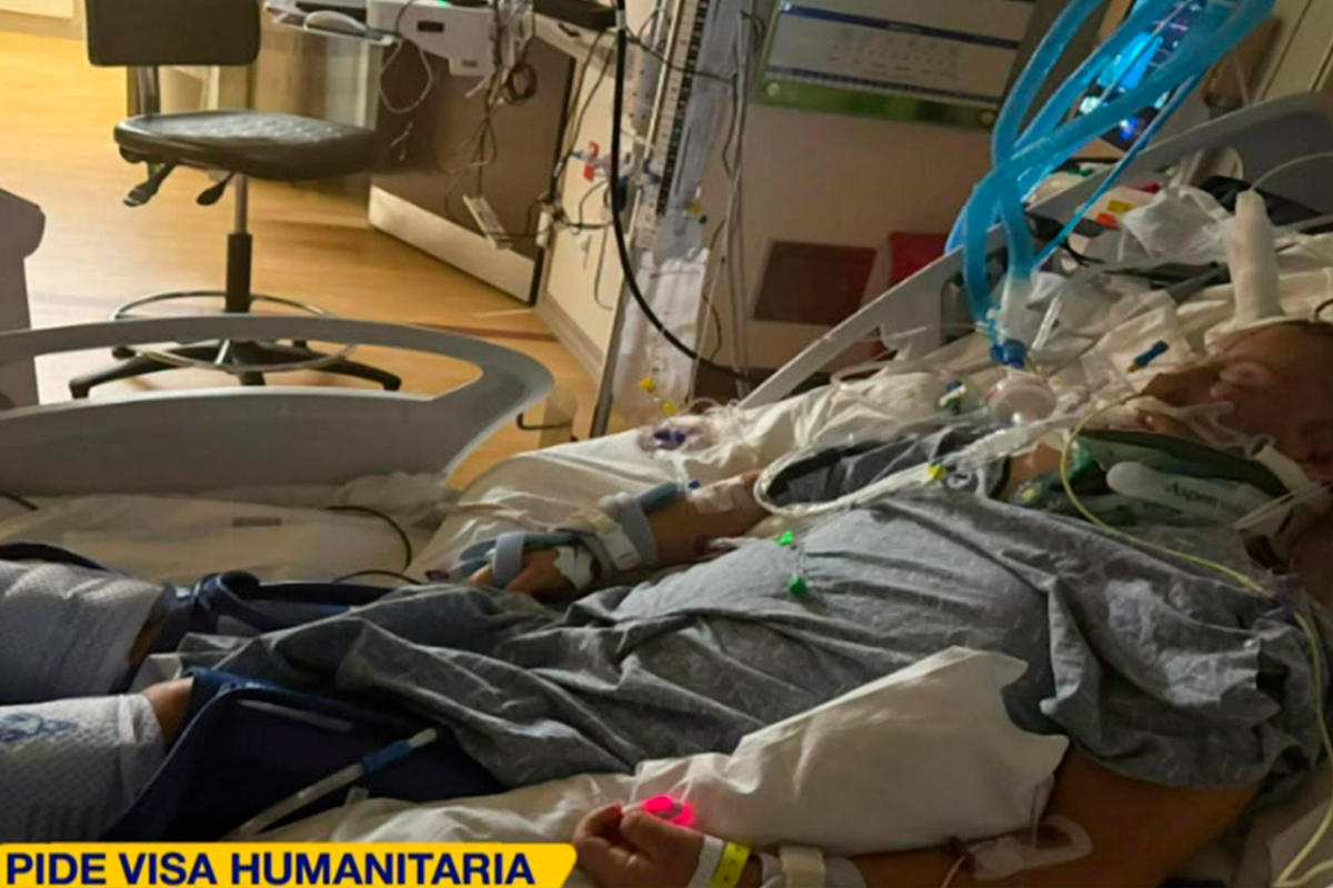 Joven pide visa humanitaria para reunirse con su madre que sufrió un grave accidente en Estados Unidos