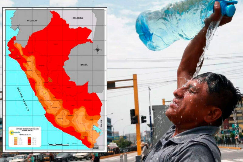 SENAMHI emite alerta climática: Temperaturas extremas azotarán 17 regiones del Perú - ATV