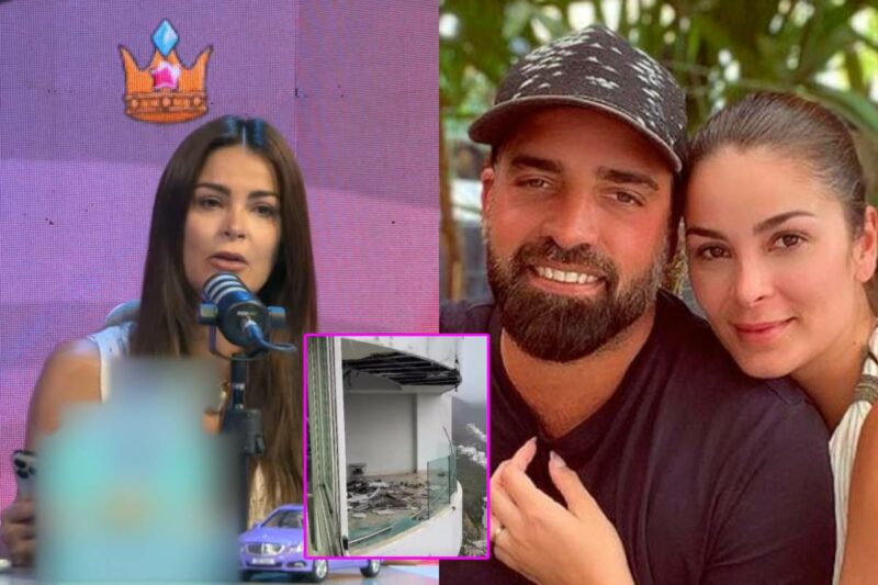 Laura Spoya aclara que terminó con Brian Rullan antes de huracán Otis