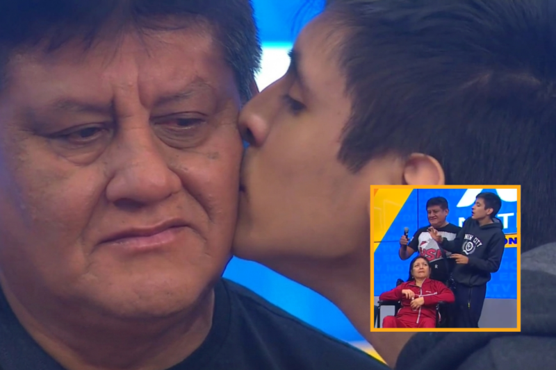 Apoyo para Don Leoncio: tiene 61 años y cuida a su esposa con Parkinson e hijo con autismo