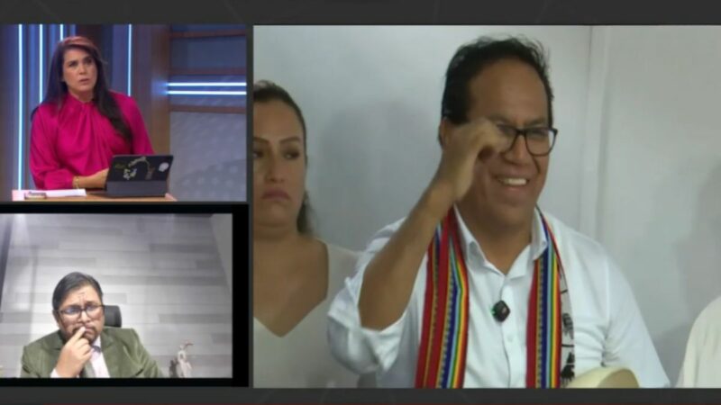 Jonathan Correa, abogado penalista, durante entrevista sobre la denuncia penal de Juntos por el Perú contra Keiko Fujimori y otros funcionarios