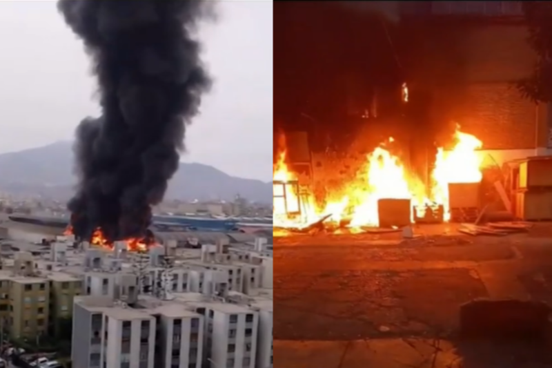 Se reaviva incendio en almacén de la ex Av. Colonial: dueño asegura que antes sufrió extorsiones