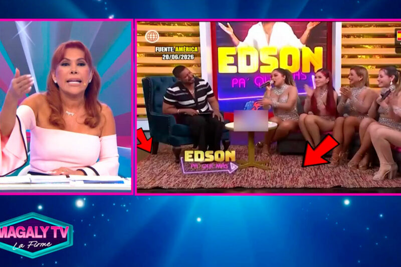 Magaly Medina analiza la escenografía del programa de Giselo y califica el set como de baja producción
