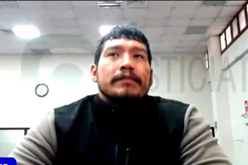 Erick Moreno Hernández, alias "El Monstruo", durante audiencia judicial donde fue condenado a 35 años de prisión.