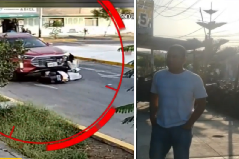 Policía ebrio que atropelló a niña continúa en libertad pese a videos del accidente