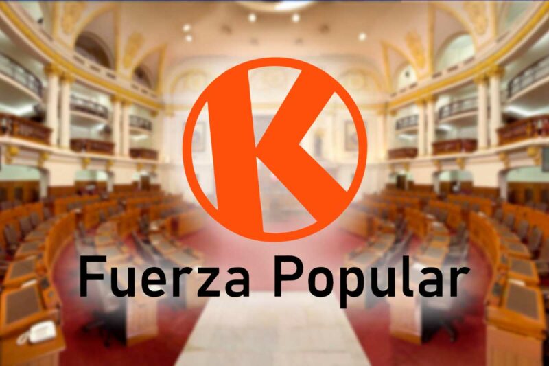Congresistas de Fuerza Popular en sesión del nuevo Congreso bicameral