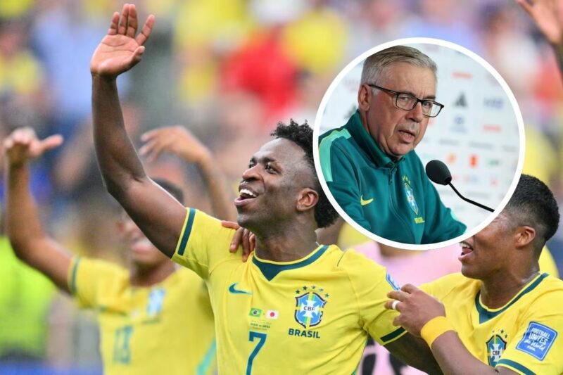 Brasil confirmó amistosos y Carlo Ancelotti probará nuevos talentos tras el Mundial 2026