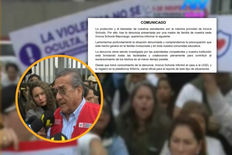 Autoridades intervienen colegio tras presunto abuso entre niños: institución emite comunicado