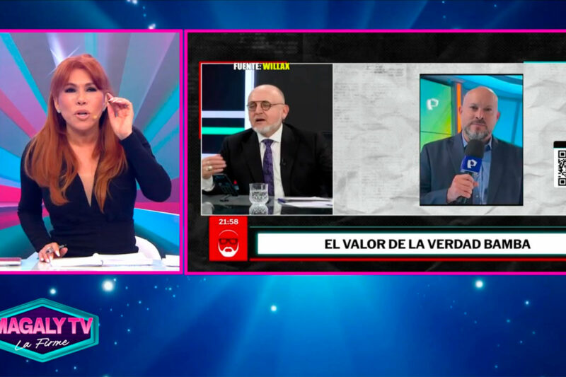 Beto Ortiz y Magaly Medina opinan sobre el reemplazo de Martín del Pomar en El valor de la verdad.