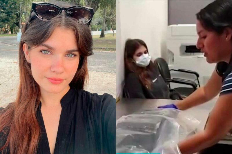 Julie Rocha Neves, exreina de belleza brasileña, detenida en el aeropuerto Jorge Chávez con droga