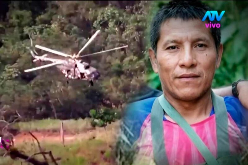 Operativo militar en el VRAEM donde fue abatido el 'camarada Richard'